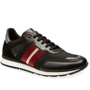 Mens Aseo Trainspotting Leather Sneakers
